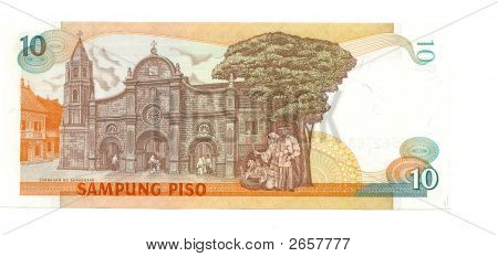 Piso 10 Bill delle Filippine