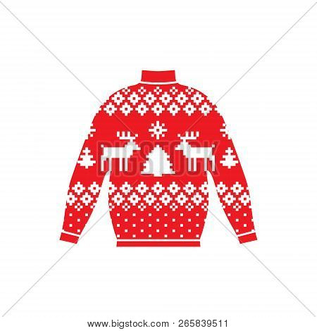 Winter Warm Sweater Handmade, Svitshot, Jumper For Knit, Red Color. Womens Sweaters, Mens Sweater, U