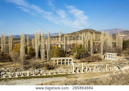 The Temple Of Aphrodite In Aphrodisias Turkey (aydin / Turkey)