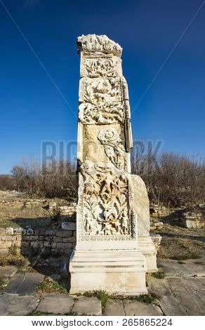 The Temple Of Aphrodite In Aphrodisias Turkey (aydin / Turkey)