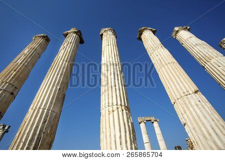 The Temple Of Aphrodite In Aphrodisias Turkey (aydin / Turkey)