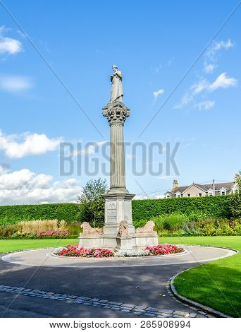 A Memorial Monument Of Duthie Park Opening By Princess Beatrice In 1883, Aberdeen, Scotland