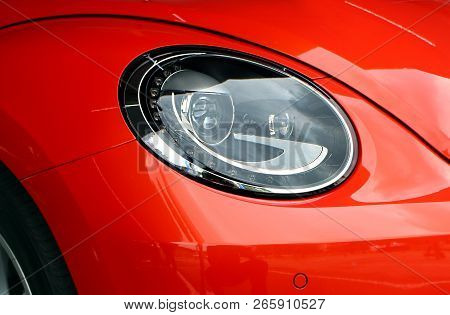 Setia Alam, Selangor, Malaysia - October 14, 2018 : Close Up View Of New Generation Of Volkswagen Be