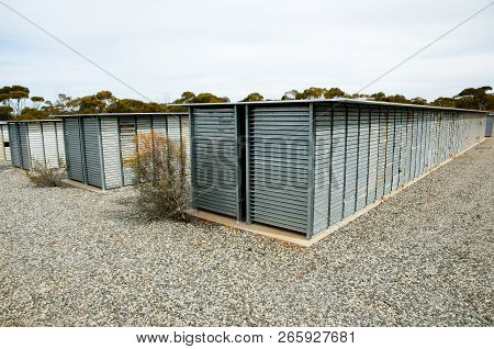 Mining Rock Core Yard In The Outback