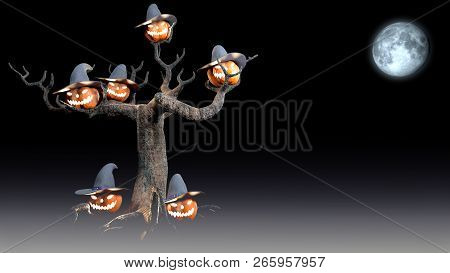 3d Render Work Done For Halloween Day