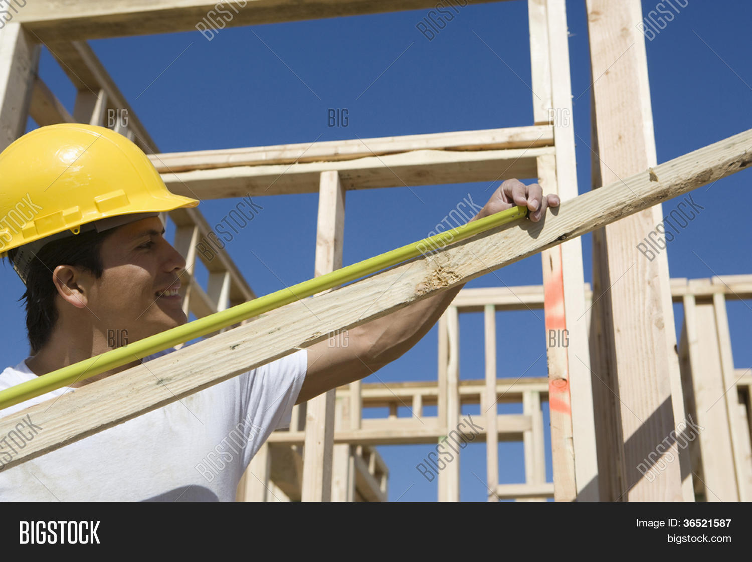 Happy Male Worker Image & Photo (Free Trial) | Bigstock