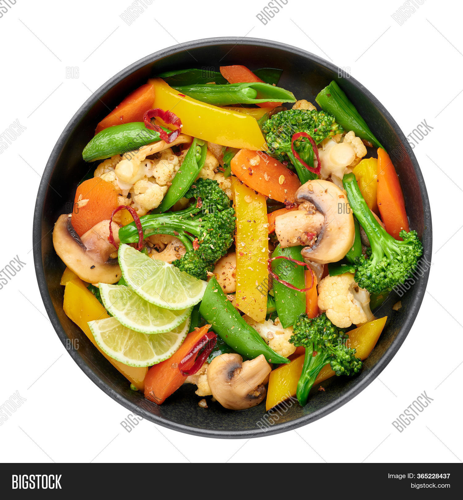 Pad Pak Ruam Veg Thai Image & Photo (Free Trial) Bigstock