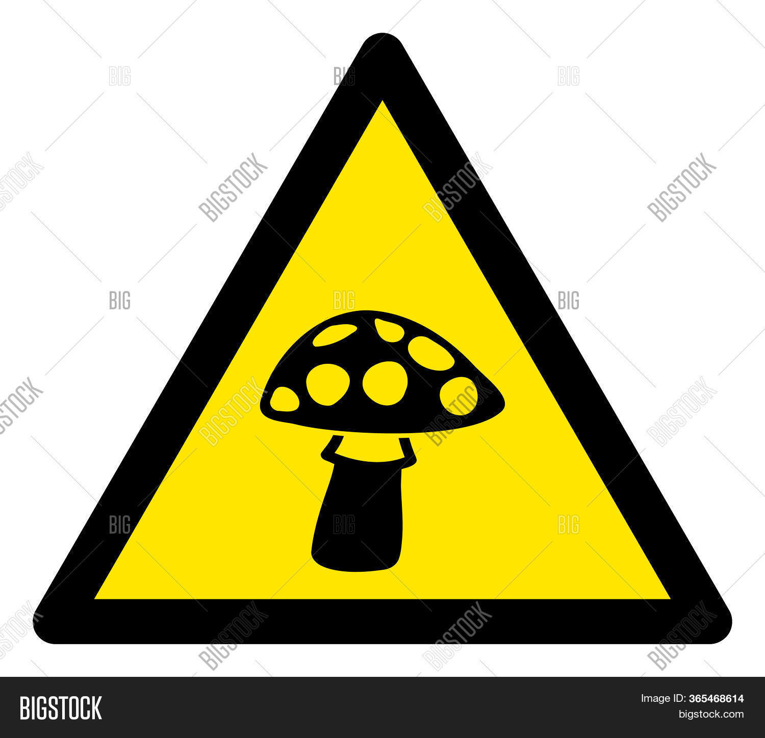 Raster Toxic Mushroom Image & Photo (Free Trial) Bigstock