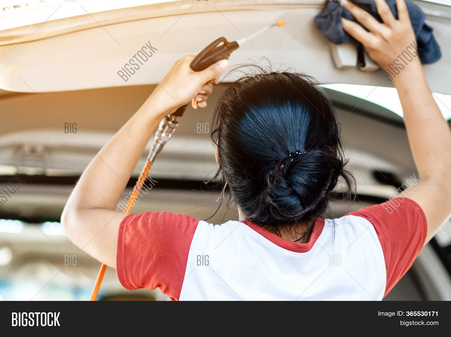 Woman Cleaning Blowers Image & Photo (Free Trial) Bigstock