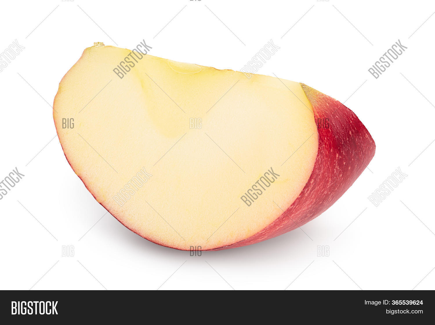 Red Apple Slice Image & Photo (Free Trial) Bigstock