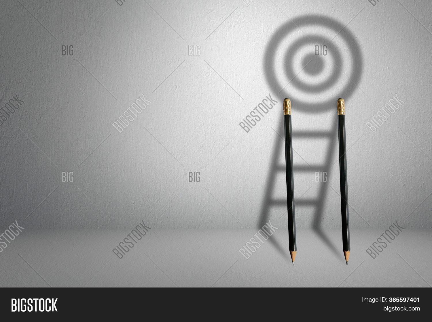 Longest Shadow Ladder Image & Photo (Free Trial) | Bigstock