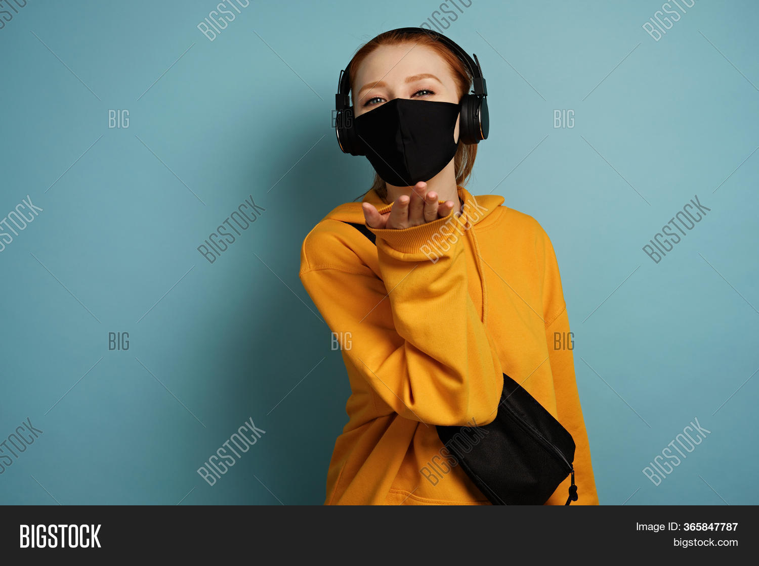 Girl Yellow Hoodie Image & Photo (Free Trial) Bigstock