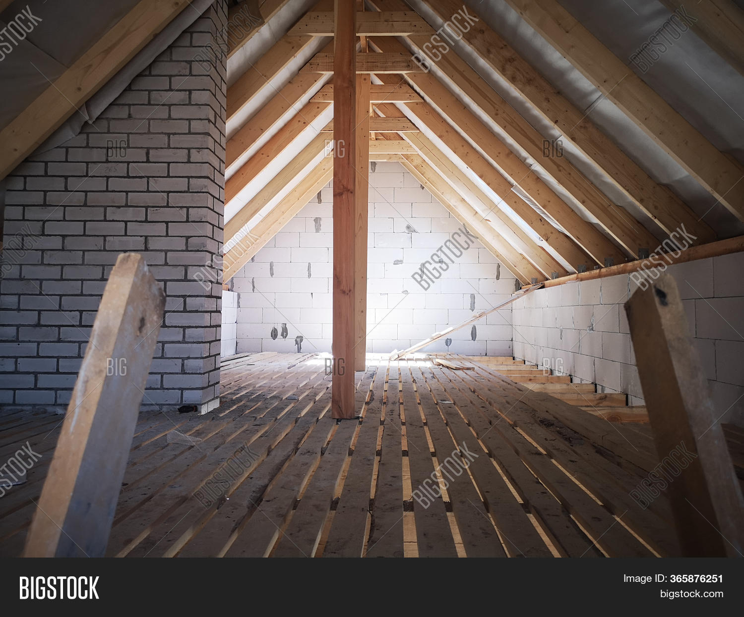 Unfinished Attic. Image & Photo (Free Trial) Bigstock