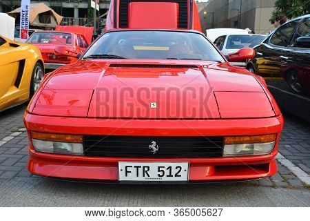 Quezon City, Ph - Apr 13 - Ferrari Testarossa At Rev Up Car Show On April 13, 2019 In Quezon City, P