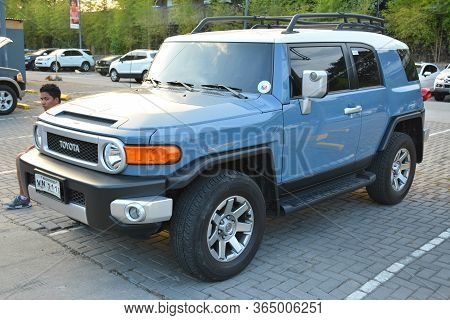 Quezon City, Ph - Apr 13 - Toyota Fj Cruiser At Rev Up Car Show On April 13, 2019 In Quezon City, Ph