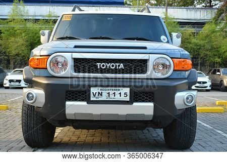 Quezon City, Ph - Apr 13 - Toyota Fj Cruiser At Rev Up Car Show On April 13, 2019 In Quezon City, Ph
