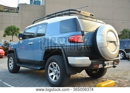 Quezon City, Ph - Apr 13 - Toyota Fj Cruiser At Rev Up Car Show On April 13, 2019 In Quezon City, Ph