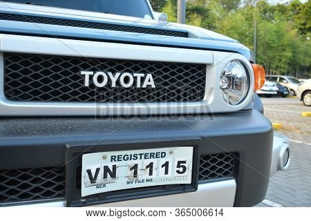 Quezon City, Ph - Apr 13 - Toyota Fj Cruiser At Rev Up Car Show On April 13, 2019 In Quezon City, Ph