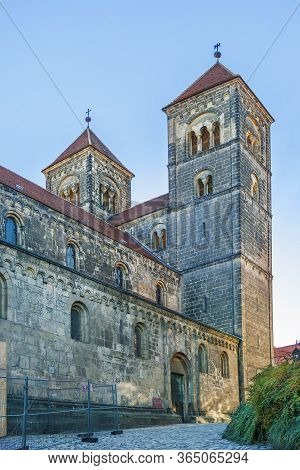Former Collegiate Church Of St. Servatius In Quedlinburg, Now A Lutheran Church, Germany