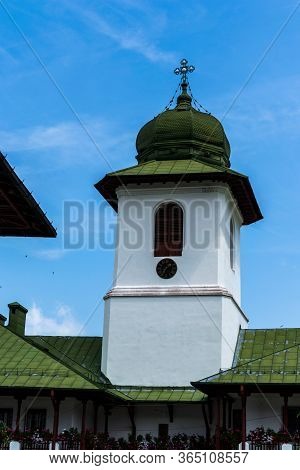 Agapia Orthodox Monastery. Agapia Village, Neamt, Romania.