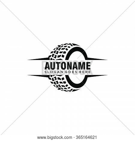 Abstract Sport Automotive Tire Logo Symbol Vector
