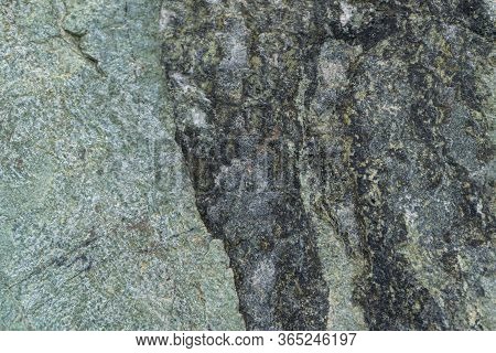 Jadeite Ore Texture Close-up. Contains Jadeite And Other Pyroxenes. Siberian Natural Resources Depos