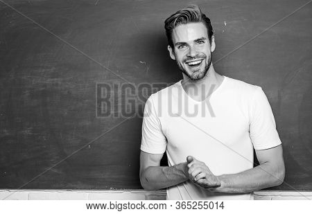 Advantages For Male Elementary Teacher Are Abundant. Teacher Best Friend Of Learners. Back To School