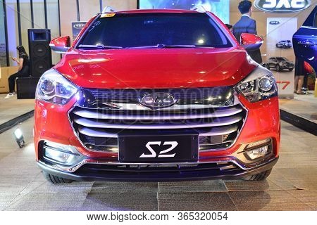 Pasay, Ph - Apr 7 - Jac Motors S2 At Manila International Auto Show On April 7, 2019 In Pasay, Phili