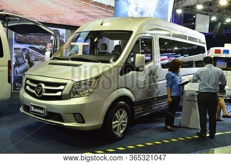 Pasay, Ph - Apr 7 - Foton Toano Van At Manila International Auto Show On April 7, 2019 In Pasay, Phi