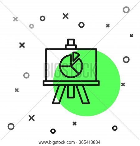 Black Line Xyz Coordinate System Icon Isolated On White Background. Xyz Axis For Graph Statistics Di