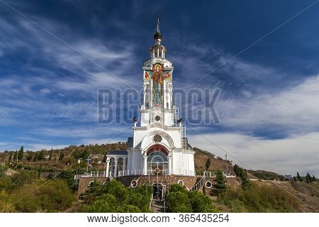 Temple-lighthouse Of St. Nicholas The Wonderworker (russia, Malorechenskoye)