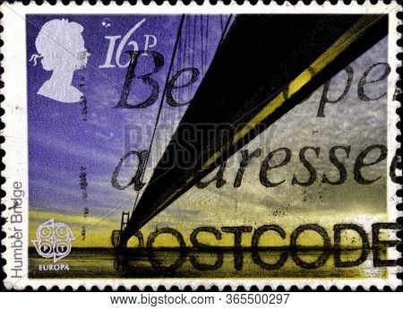 02 08 2020 Divnoe Stavropol Territory Russia Postage Stamp Great Britain 1983 Europa Stamps - Invent