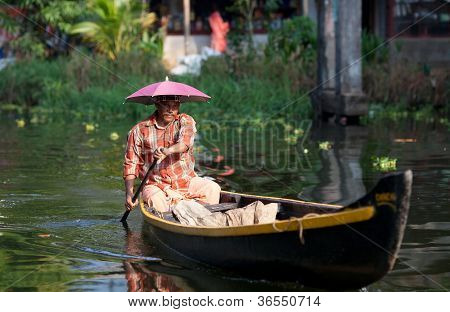 Backwaters Kerala, Güney Hindistan