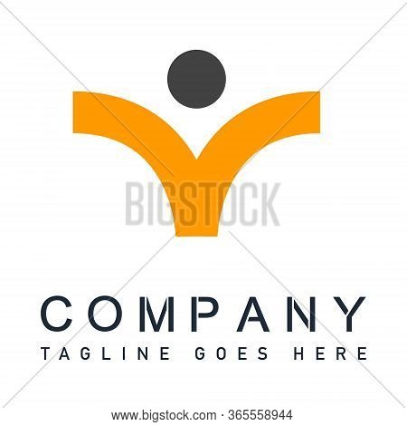 Logo Design For Company With Black And Yellow Them