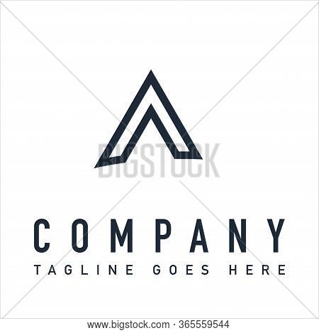 Logo Design For Company Initial Letter A