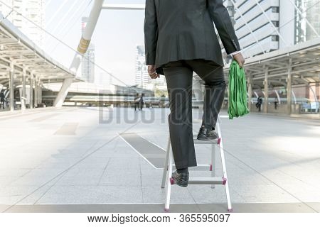 Depressed Defeated Entrepreneur Businessman Got Fire  Despair Failure Middle Age Crisis Decide To Su
