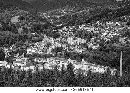 Tanvald - Small Mountain Town In Jizera Mountains, Czech Republic