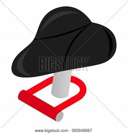 Theft Protection Icon. Isometric Illustration Of Theft Protection Vector Icon For Web