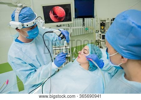 Endoscopic Sinus Surgery. Laser Vaporization Of Nasal Concha