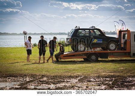 A Terribly Cool Festival, On The Tarnobrzeskie Lake, Off-road Car Rally, Poland, Tarnobrzeg - 29.07.