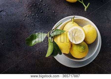 Fresh Biological Lemons