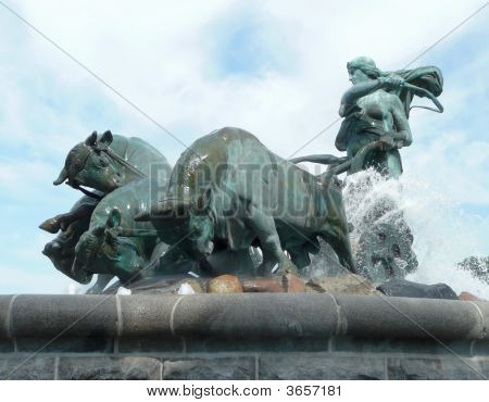 Gefion 여신 분수, 코펜하겐