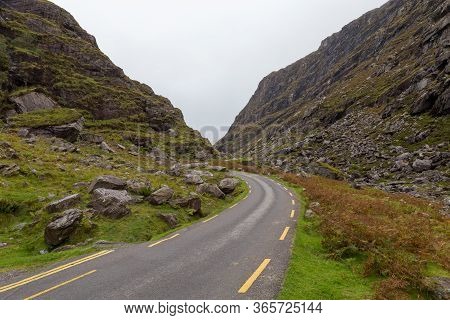 A Road Winding Through The Gap Of Dunloe