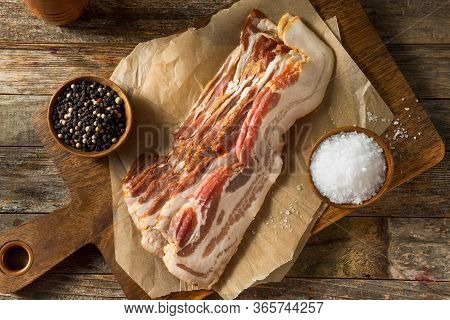 Raw Organic Uncured Salty Bacon
