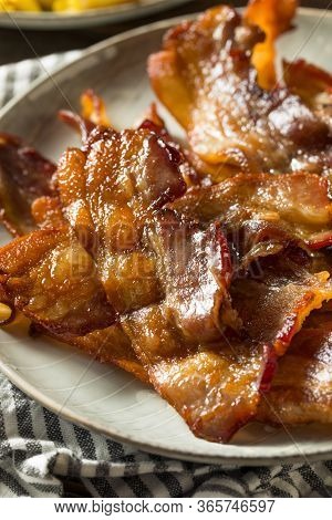 Homemade Salty Uncured Baked Bacon