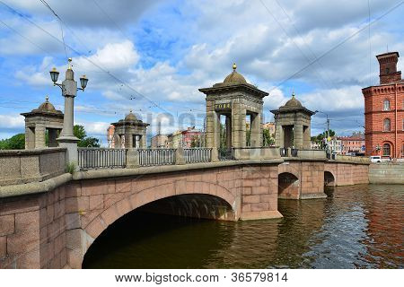 Saint Petersburg, starý most Kalinkin