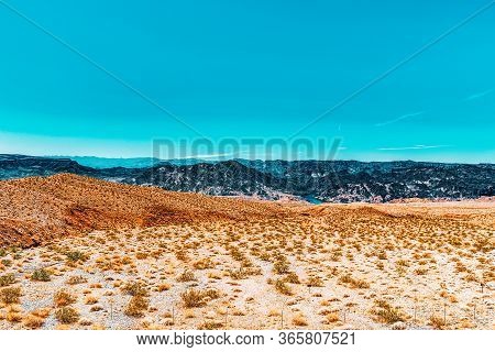 Beautiful Scenic Views Of The State Of Nevada.