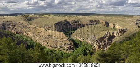 View Of Gorges Of Duraton Near Sepulveda (spain)