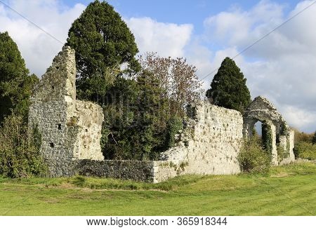 Ruins Of The Grey Abbey, Kildare. Ireland
