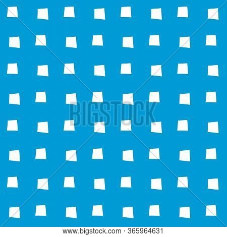Squares Seamles Pattern, Vector Pattern In Hand Drawn Style. Stock Vector Illustration